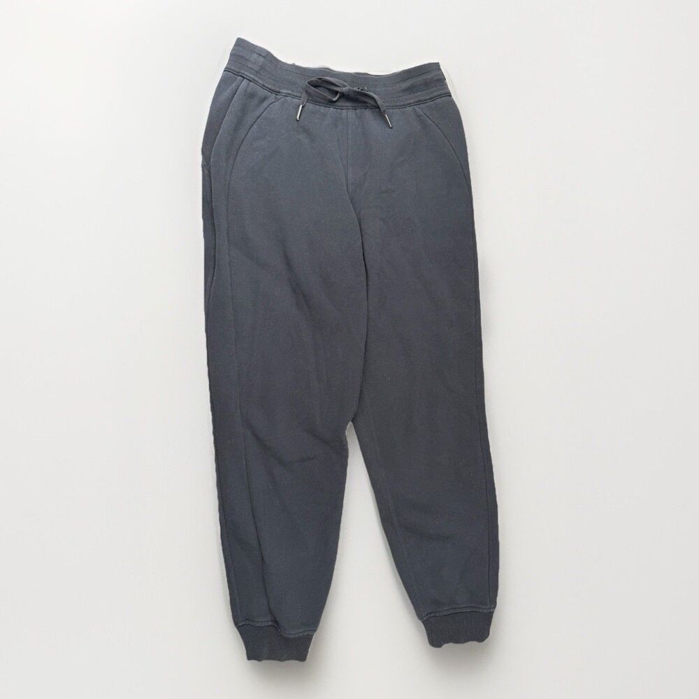 Lululemon Sweatpants Womens 8 Joggers Gray Graphite Black Lounge Pants‎